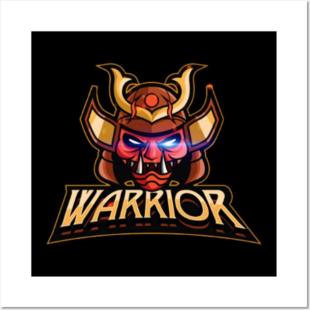 Samurai warrior Wall Art by GauNhoiBoom